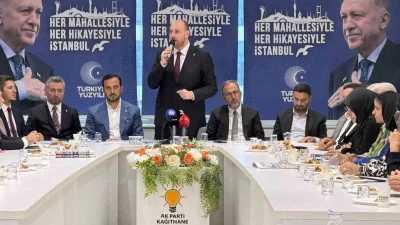 Türkiye Yüzyılı Buluşmaları programına katılan AK Parti Merkez Teşkilat Başkanı