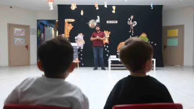Çayırova’da “4 Ekim Hayvanları Koruma Günü” etkinlikleri kapsamında anaokulu öğrencilerine
