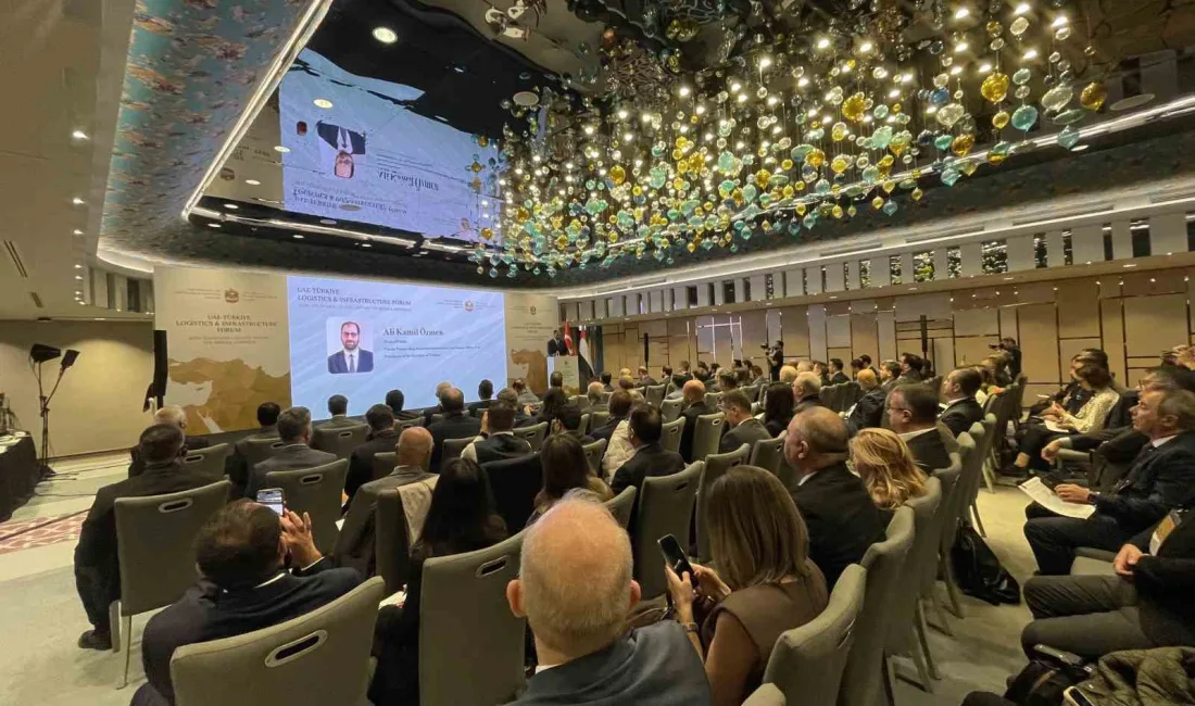 BAE-Türkiye Lojistik ve Altyapı Forumu İstanbul’da başladı. Forum; lojistik, ulaştırma
