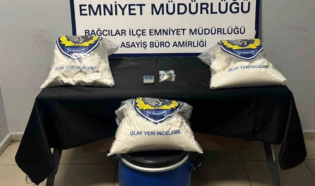 Bağcılar İlçe Emniyet Müdürlüğünün ekiplerince bir depoya düzenlenen operasyonda, 22