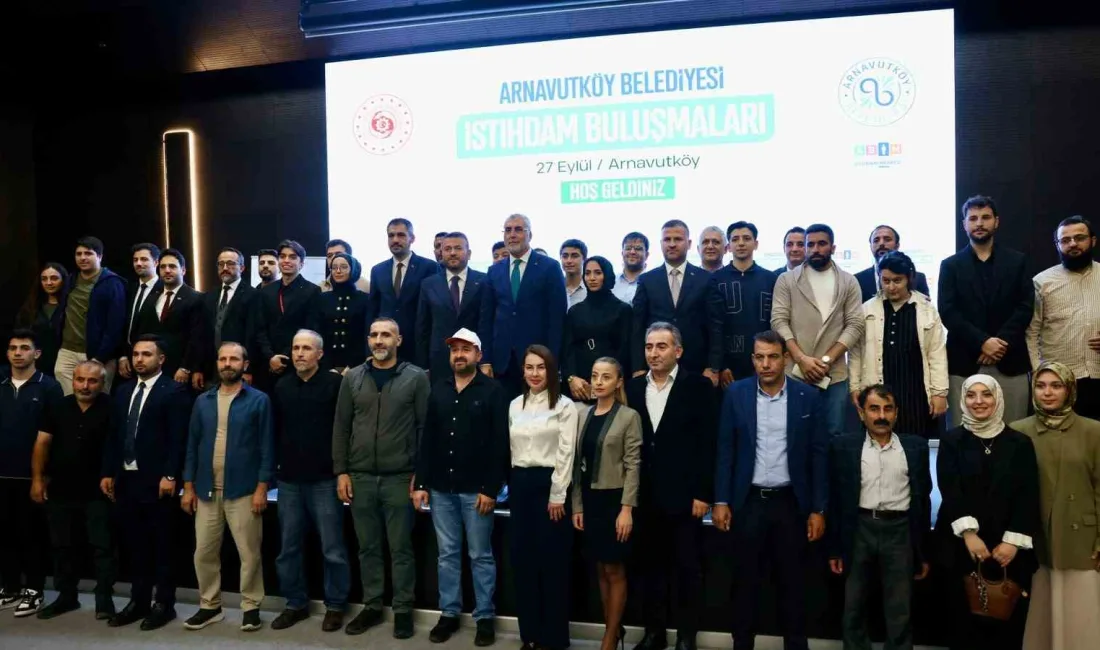 Çalışma ve Sosyal Güvenlik Bakanı Vedat Işıkhan, Arnavutköy Belediyesi tarafından