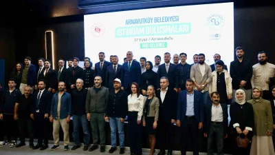 Çalışma ve Sosyal Güvenlik Bakanı Vedat Işıkhan, Arnavutköy Belediyesi tarafından