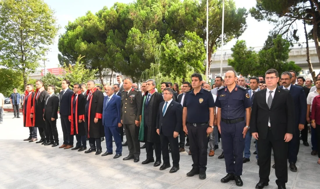 Balıkesir Adliyesinde 2026-2027 Adli Yılı’nın başlaması dolayısıyla tören düzenlendi. Törene,