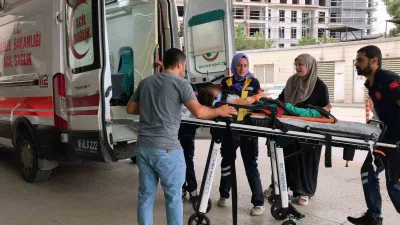 Bursa’nın İnegöl ilçesinde 2. kattaki balkondan düşen 4 yaşındaki çocuk