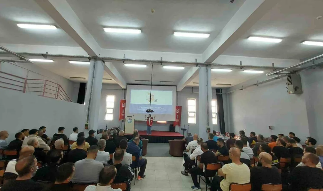 Bandırma Açık Ceza İnfaz Kurumu Müdürlüğünde bulunan hükümlülere yönelik, “Bilinçli