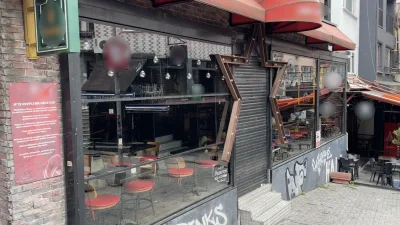 Beşiktaş’ta bir eğlence mekanı, kimliği belirsiz kişi ya da kişiler