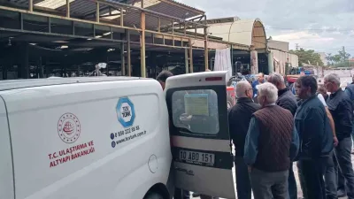 Balıkesir’in Burhaniye ilçesinde, Ziraat Odası ve TÜVTÜRK iş birliğiyle düzenlenen