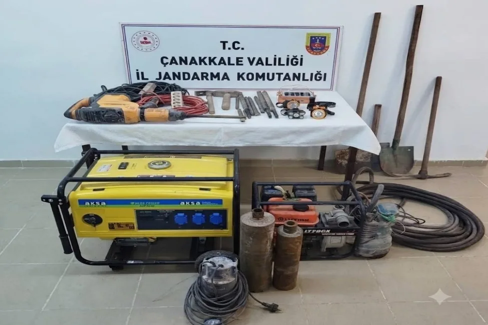 Çanakkale’de jandarma ekiplerince Eceabat ilçesinde kaçakçılık operasyonu gerçekleştirildi. Çanakkale İl