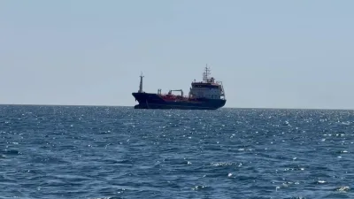 Silivri açıklarında çarpışma sonucu hasar almadan kurtulan Türk bayraklı ALSU