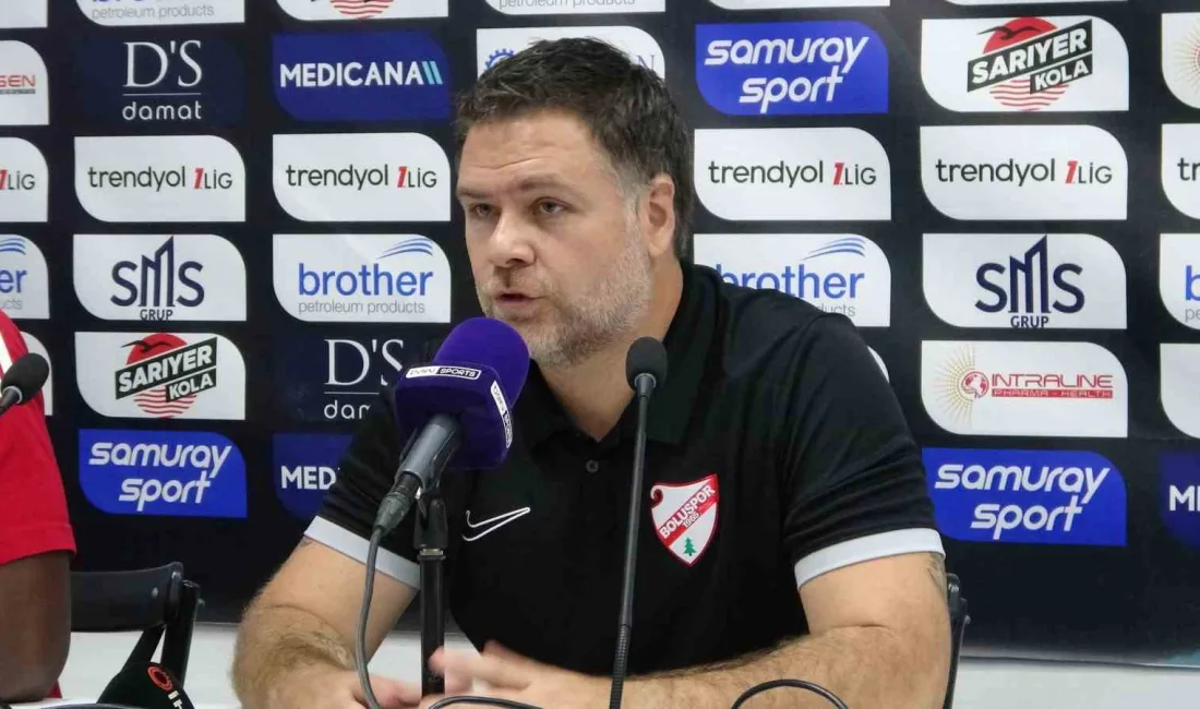 Boluspor Teknik Direktörü Daniel Ferrar, Sarıyer’e karşı son anlarda maçı
