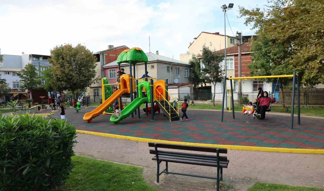 Darıca’da tamamlanan 10 yeni nesil park, çocuk, genç ve yetişkinlerin