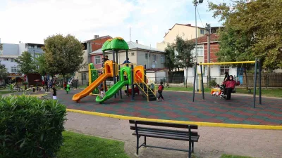 Darıca’da tamamlanan 10 yeni nesil park, çocuk, genç ve yetişkinlerin