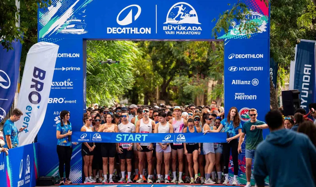Decathlon’un üçüncü kez isim sponsorluğunu üstlendiği Decathlon Büyükada Yarı Maratonu,