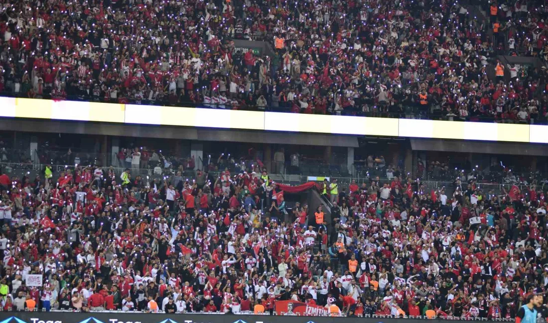 Kocaeli’de Fransa ile Türkiye arasında oynanan UEFA Uluslar A Ligi