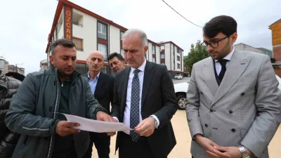 İnegöl Belediyesi, Cerrah Mahallesinde yeni yapılaşmaların olduğu bölgede 27 sokağın