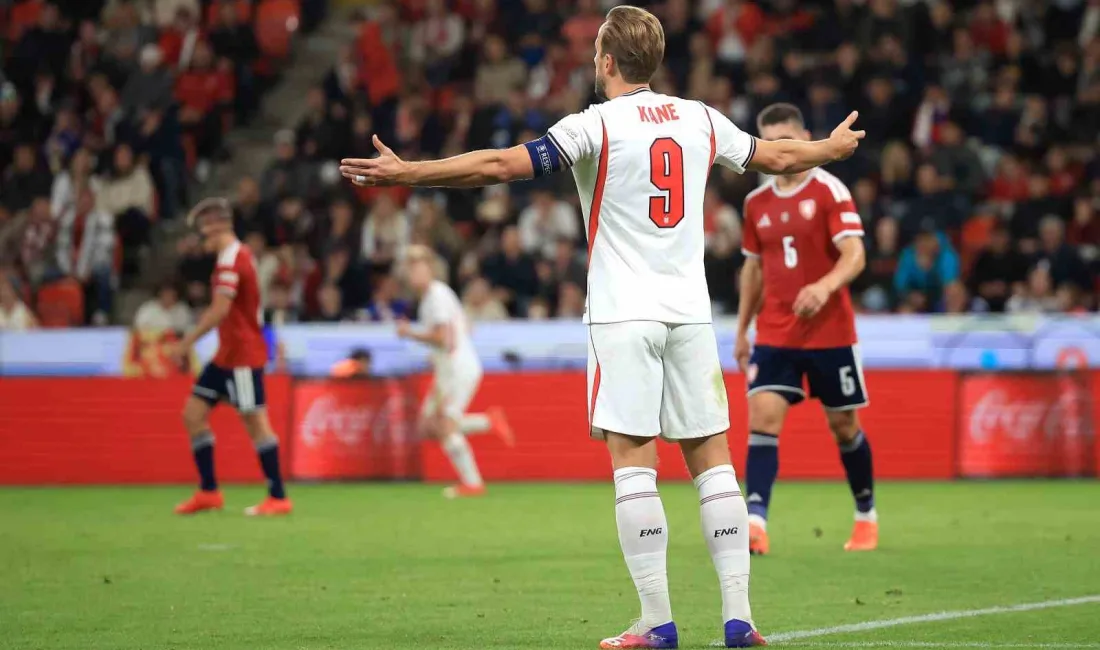 UEFA Uluslar A Ligi 3. Grup’ta İngiltere, deplasmanda karşılaştığı Çekya’yı