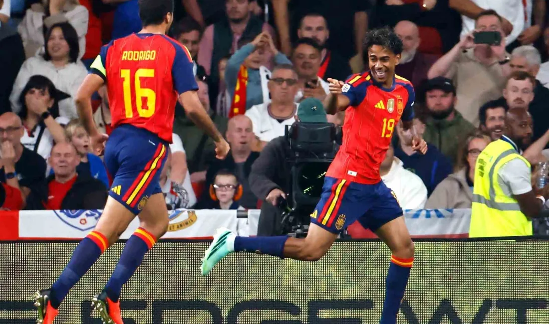 UEFA Uluslar A Ligi’nde İspanya, İngiltere deplasmanında geriye düştüğü maçı