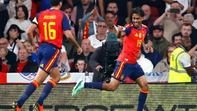 UEFA Uluslar A Ligi’nde İspanya, İngiltere deplasmanında geriye düştüğü maçı
