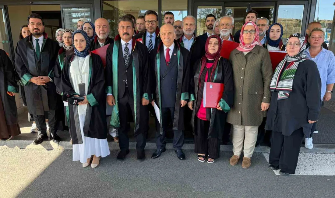 İstanbul 2 Nolu Barosu heyeti, İsrail’in Gazze’de işlediği soykırım ve