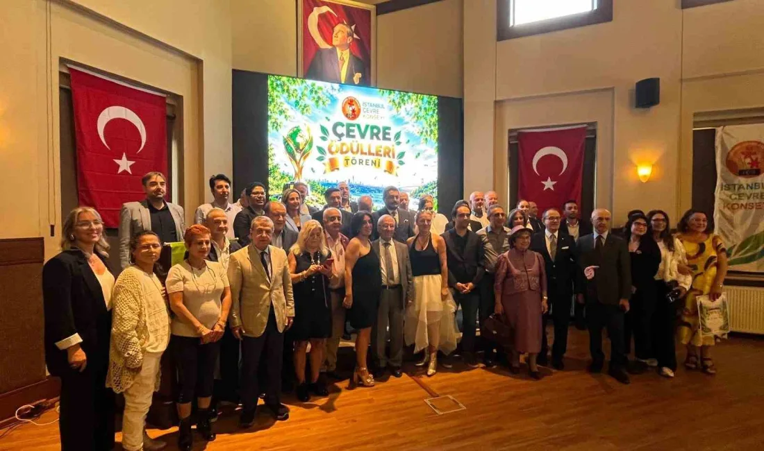 İstanbul Çevre Konseyi tarafından düzenlenen 2026 Yılı Çevre Ödülleri Töreni’nde,