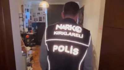 Kırklareli merkezli yürütülen uyuşturucu operasyonunda, mesajlaşma uygulamaları üzerinden kargo ve