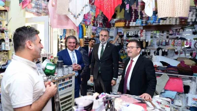 Türkiye Yüzyılı Buluşmaları kapsamında Kestel’e gelen önceki dönem İçişleri Bakanı