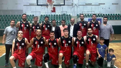 Kocaeli Büyük Erkekler Basketbol Ligi mücadelesinde Körfez Gençlerbirliği, Gebze Olimpik