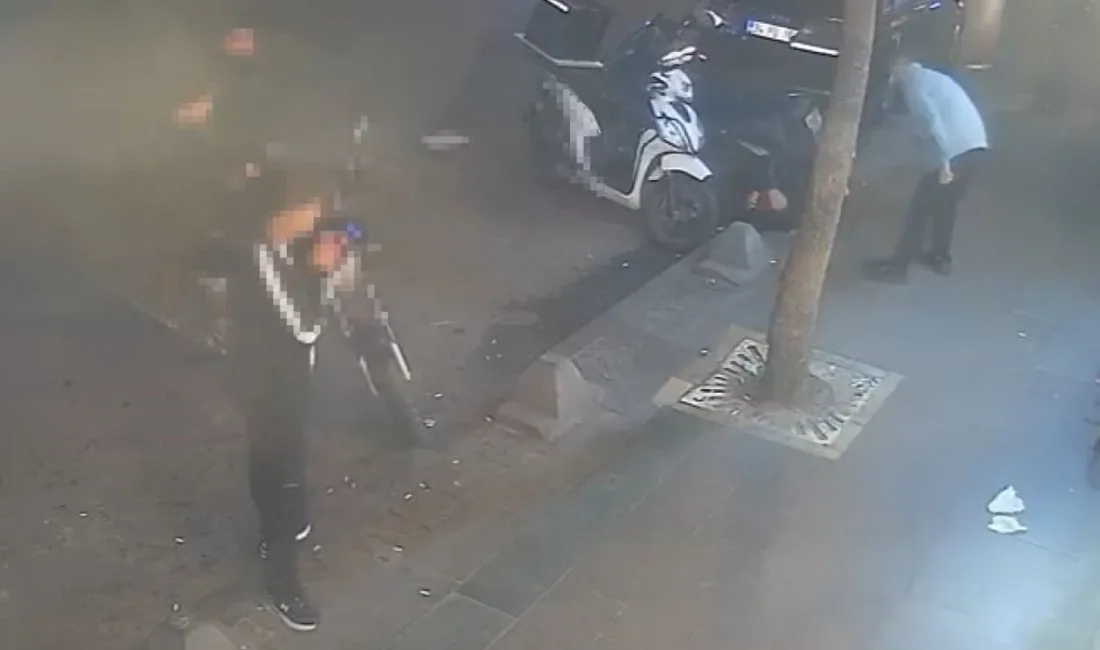 Küçükçekmece’de husumetli olduğu şahsı silahla sokak ortasında vuran şüpheli, polis