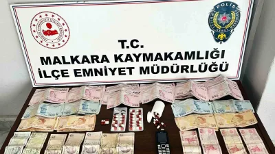 Tekirdağ’ın Malkara ilçesinde polis ekiplerinin takibi sonucu gerçekleştirilen çalışmada 211