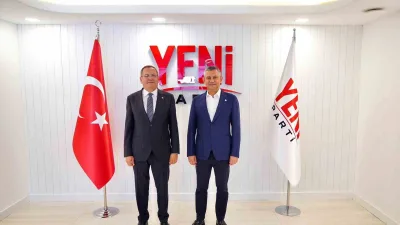 Ayvalık Belediye Başkanı Mesut Ergin, Ankara temasları kapsamında Yeni Parti