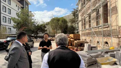 MHP Bandırma İlçe Başkanı Harun Algül ve beraberindeki heyet, Bandırma
