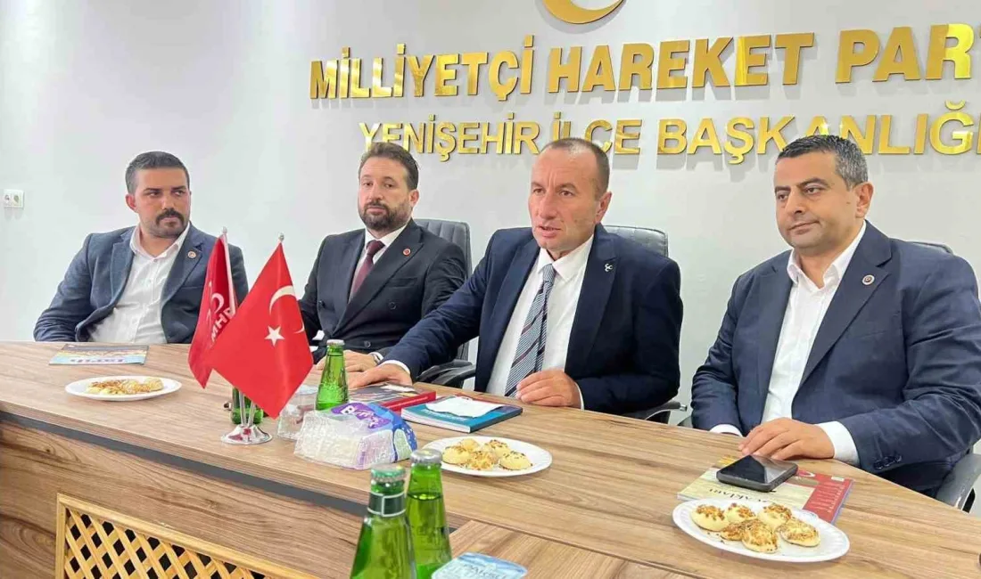 Milliyetçi Hareket Partisi (MHP) Bursa İl Başkanı Mehmet Emin Özcanbaz,