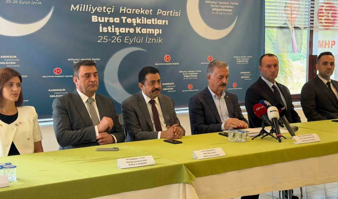 Milliyetçi Hareket Partisi (MHP) Bursa Teşkilatları tarafından düzenlenen istişare kampı