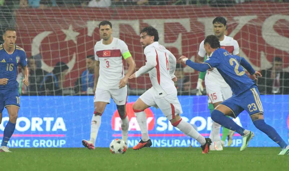 A Milli Futbol Takımı’nda Orkun Kökçü, ayak parmağındaki ağrıları nedeniyle