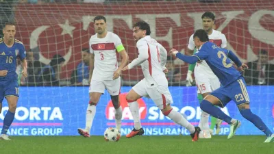 A Milli Futbol Takımı’nda Orkun Kökçü, ayak parmağındaki ağrıları nedeniyle