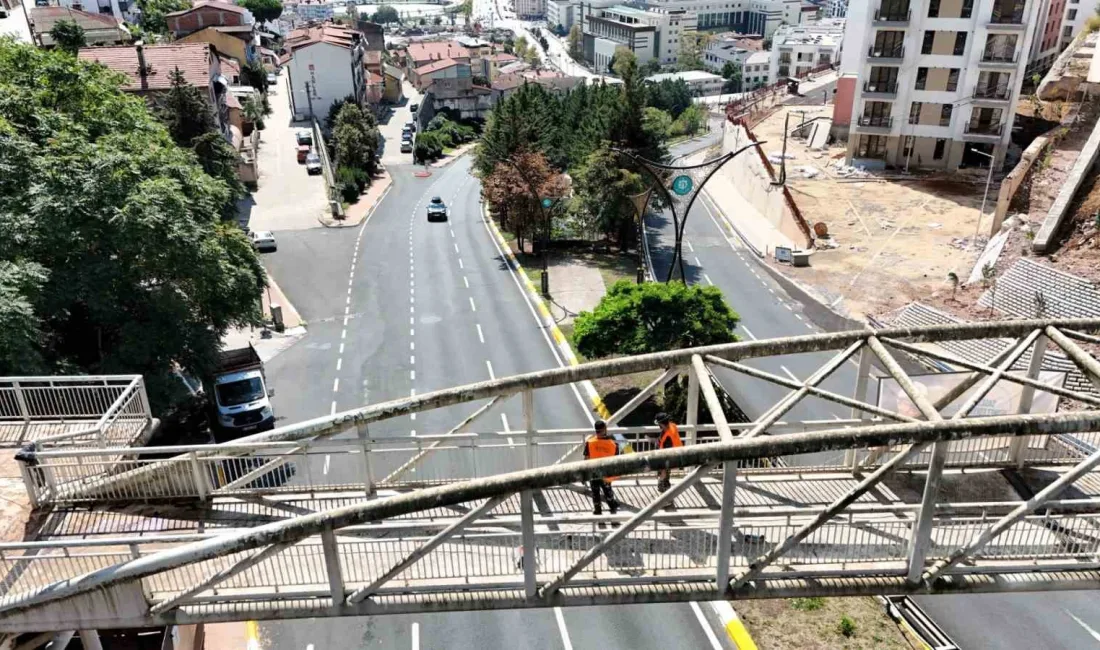 Kocaeli’de Santral Rampası’nda üstyapı yenilemesinin ardından çevre düzenlemesine geçildi. Güzergahtaki