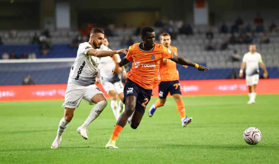 Başakşehir FK, Trendyol Süper Lig’in 6. haftasında konuk ettiği Gençlerbirliği’ni