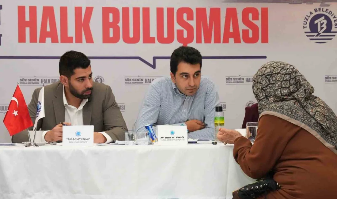 Tuzla Belediye Başkanı Av. Eren Ali Bingöl, Eylül ayı Halk