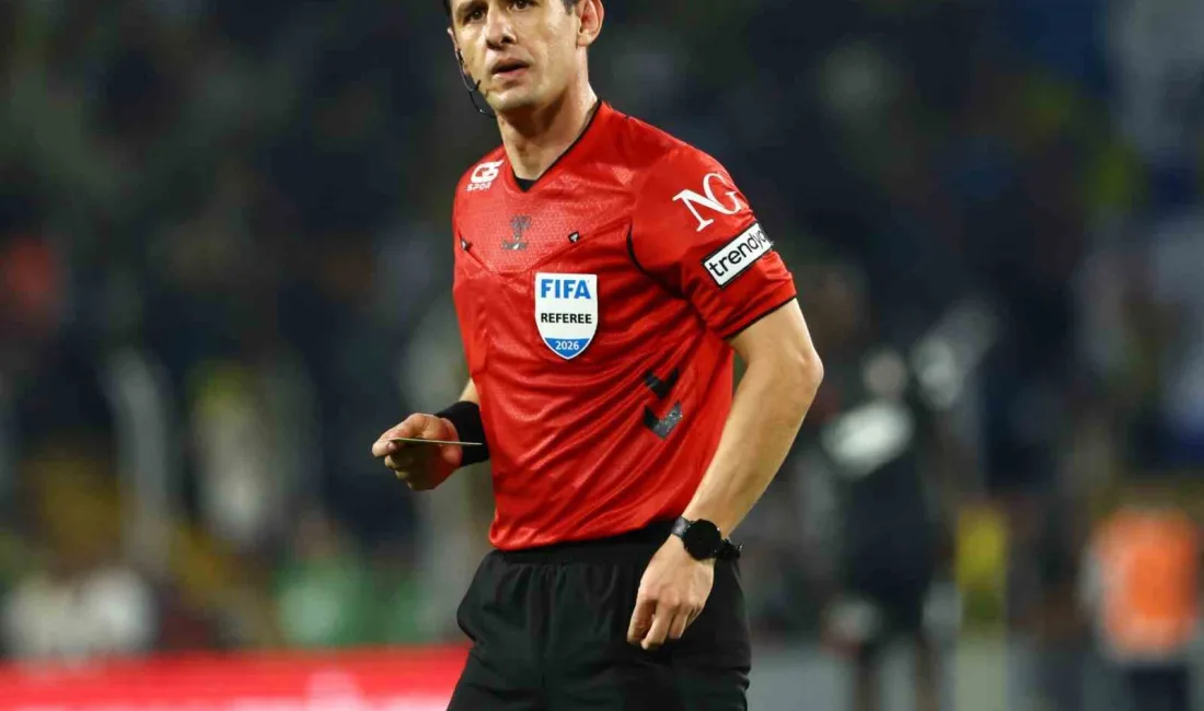 FIFA kokartlı hakem Halil Umut Meler, Çekya ile İngiltere arasında