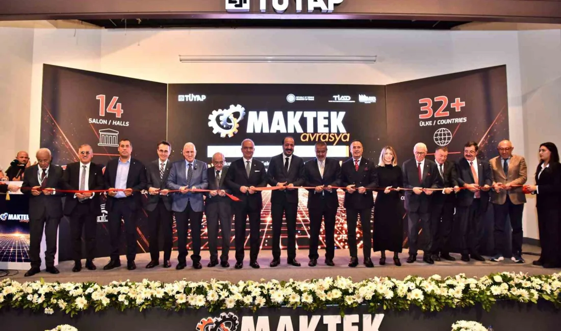MAKTEK Avrasya 2026, üretim teknolojileri ve takım tezgâhları sektörünü İstanbul’da