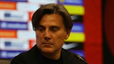 A Milli Futbol Takımı Teknik Direktörü Vincenzo Montella, Fransa maçı
