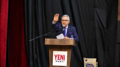 Yeni Parti’nin Bandırma İlçe Başkanlığı ön seçimi öncesinde düzenlenen programda,
