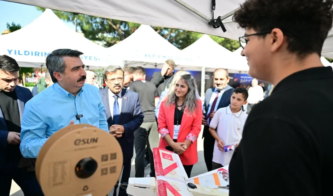 Yıldırım Belediyesi, Bursa İl Milli Eğitim Müdürlüğü tarafından Bilim Şenlikleri