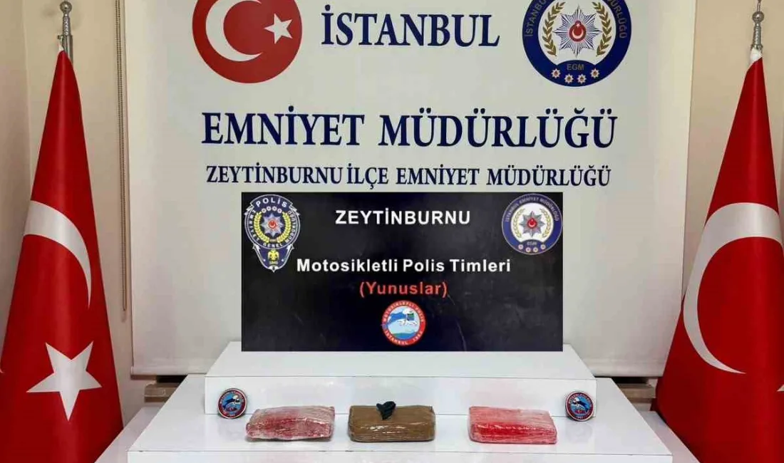 İstanbul’da şüphe üzerine durdurulan araçta 6 kilo 650 gram kokain