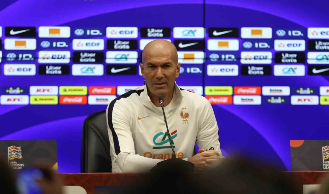 Fransa Milli Takımı Teknik Direktörü Zinedine Zidane, UEFA Uluslar A