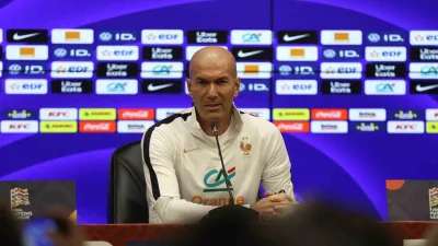 Fransa Milli Takımı Teknik Direktörü Zinedine Zidane, UEFA Uluslar A