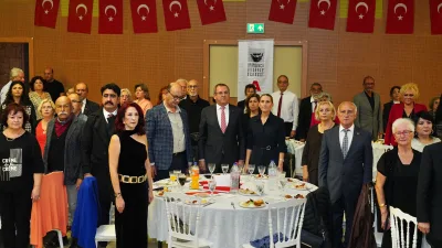
Atatürkçü Düşünce Derneği (ADD) Ayvalık Şubesi’nin düzenlediği gecede demokrasi, laiklik