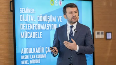 
Basın İlan Kurumu (BİK) Genel Müdürü Abdulkadir Çay, İstanbul Üniversitesi