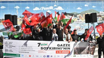 7 Ekim’de başlayan Gazze soykırımının 3’üncü yıl dönümünde, Pendik Belediyesi