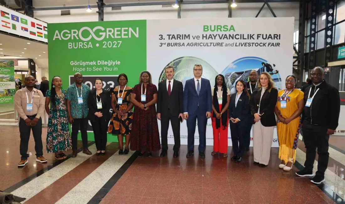 Bu yıl ikincisi düzenlenen AgroGreen Bursa Tarım, Hayvancılık ve Teknolojileri